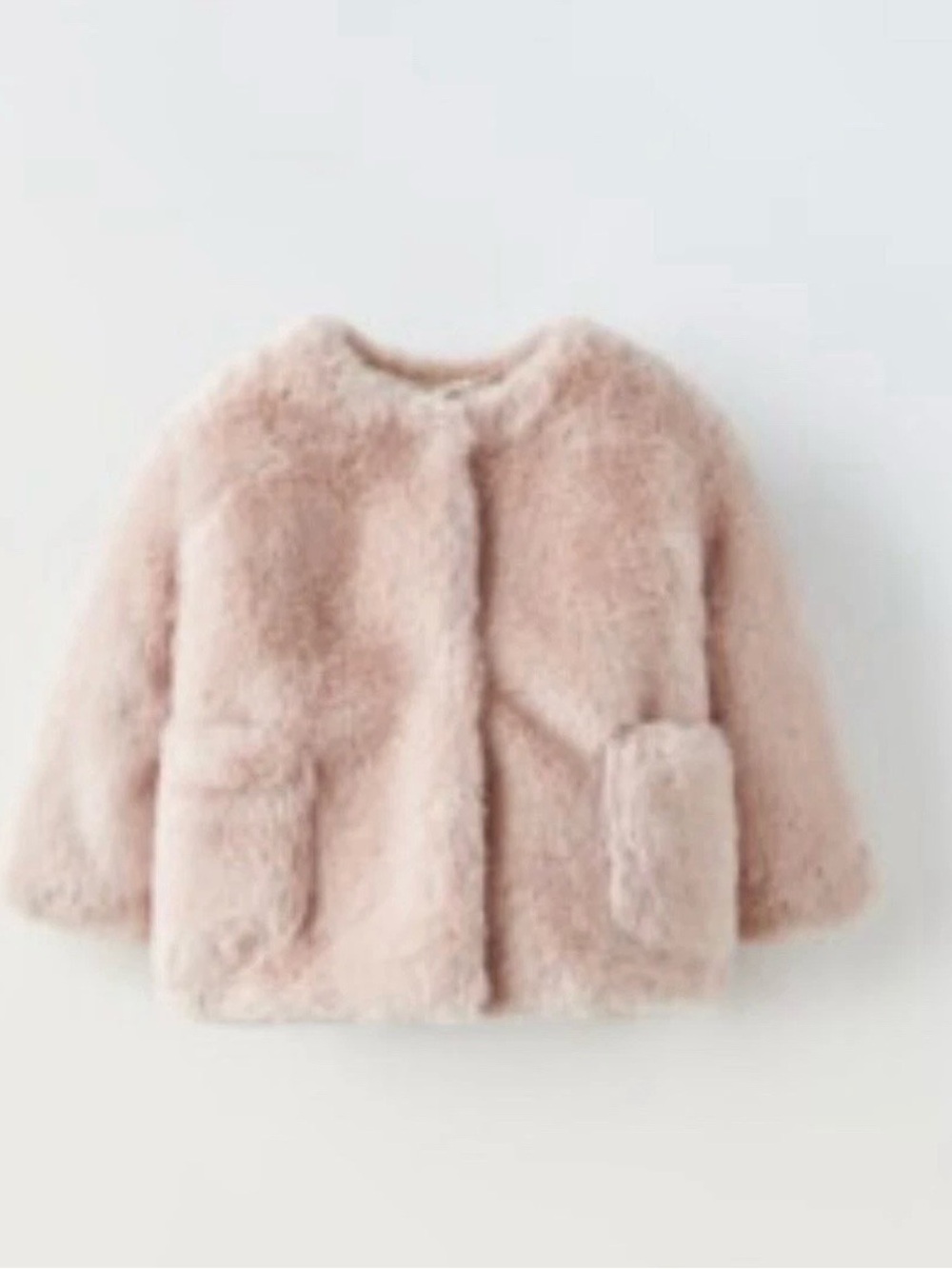 ZARA Plush Soft Jacket Size 6-9 Months NWT